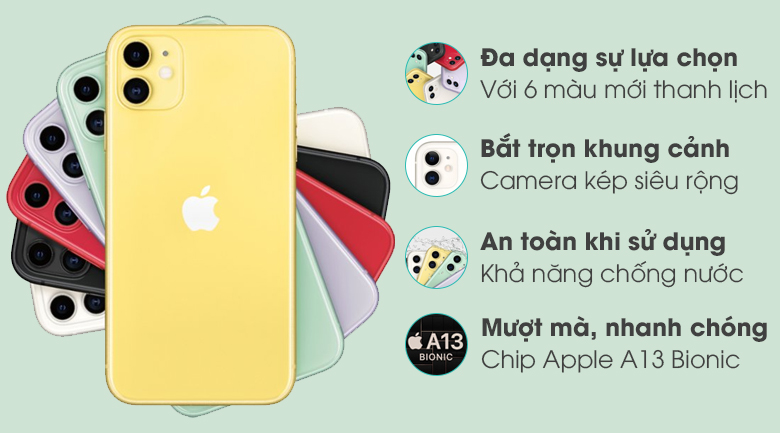 iphone 11 màu vàng