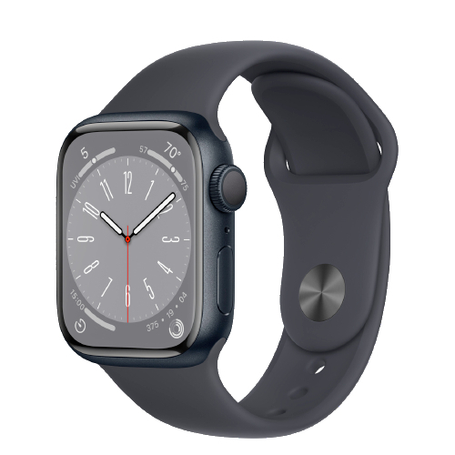 Apple Watch Series 8 GPS + Cellular, 41mm - Viền nhôm dây cao su - VN/A ( Xám )