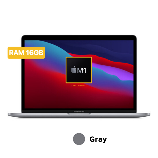 【CTO】 Macbook Pro M1 13 inch 2020 - Apple M1 8-Core CPU / 16GB / 256GB SSD ( Xám )
