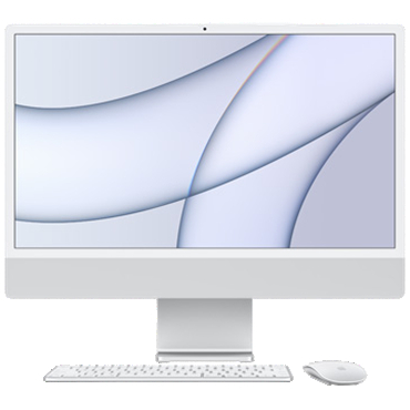 Apple iMac 2021 M1 24'' 7 Core GPU - 256GB - Chính hãng Apple Việt Nam ( Bạc )