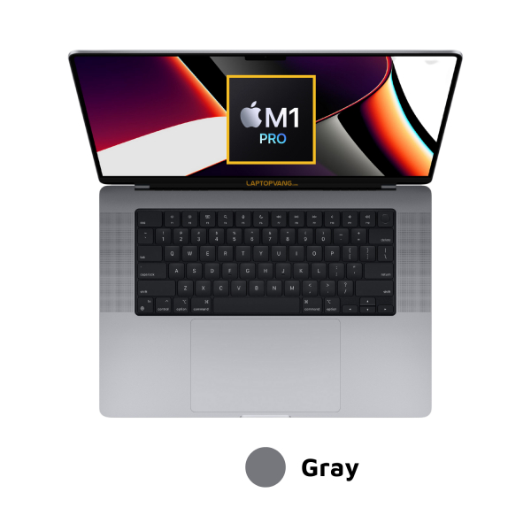 Custom - Macbook Pro 16 inch 2021 【Apple M1 MAX 10-core CPU, 32-core GPU】64GB 2TB ( Xám )
