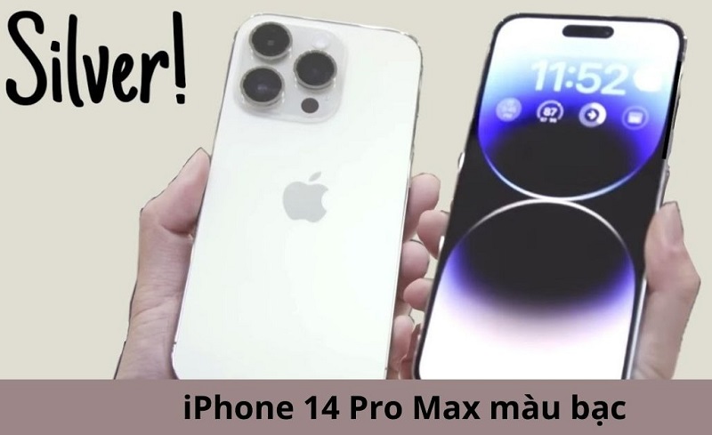 iPhone 14 Pro Max 1TB màu bạc