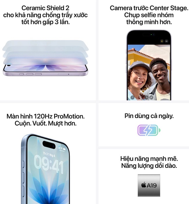 iPhone 17 hiệu năng mạnh mẽ